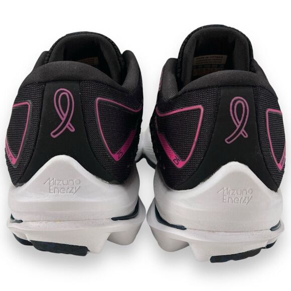 *MIXED SIZES* Mizuno Wave Rider 25 Womens Left 10 Right 9 Cancer Awareness READ! - Picture 3 of 10